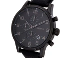 Hugo Boss Men's 44mm Aeroliner Chronograph Watch - Black