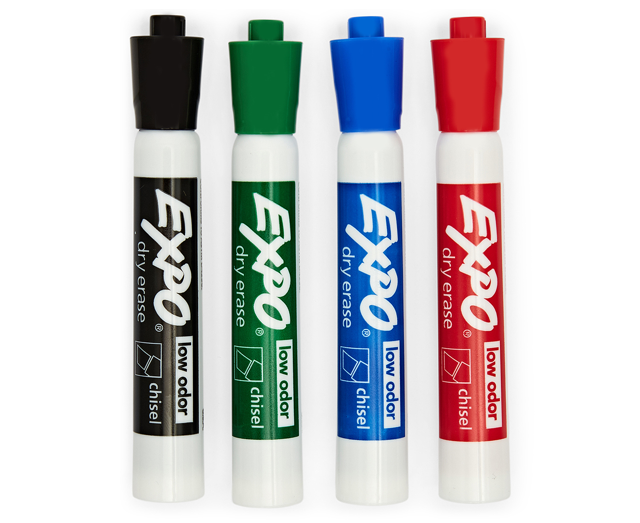 Expo Chisel Tip Whiteboard Marker 4-pack - Assorted 