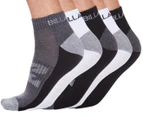 Billabong Men's Assorted Ankle Sock 5-Pack - Multi