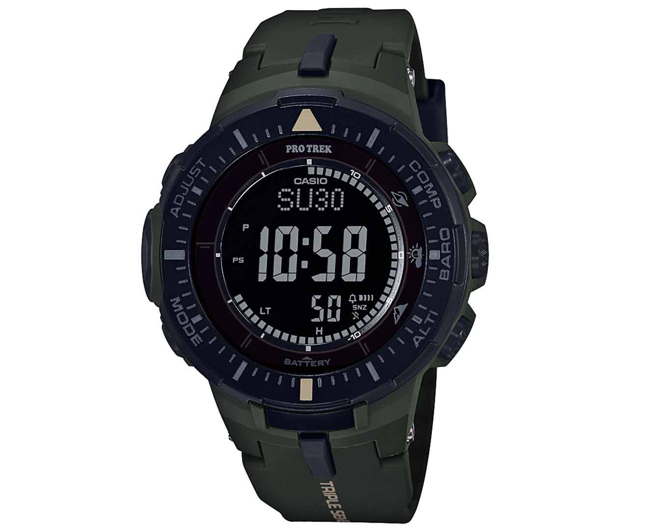 pro trek triple sensor watch