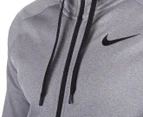 Nike Men's Therma Full Zip Hoodie - Carbon/Heather Black