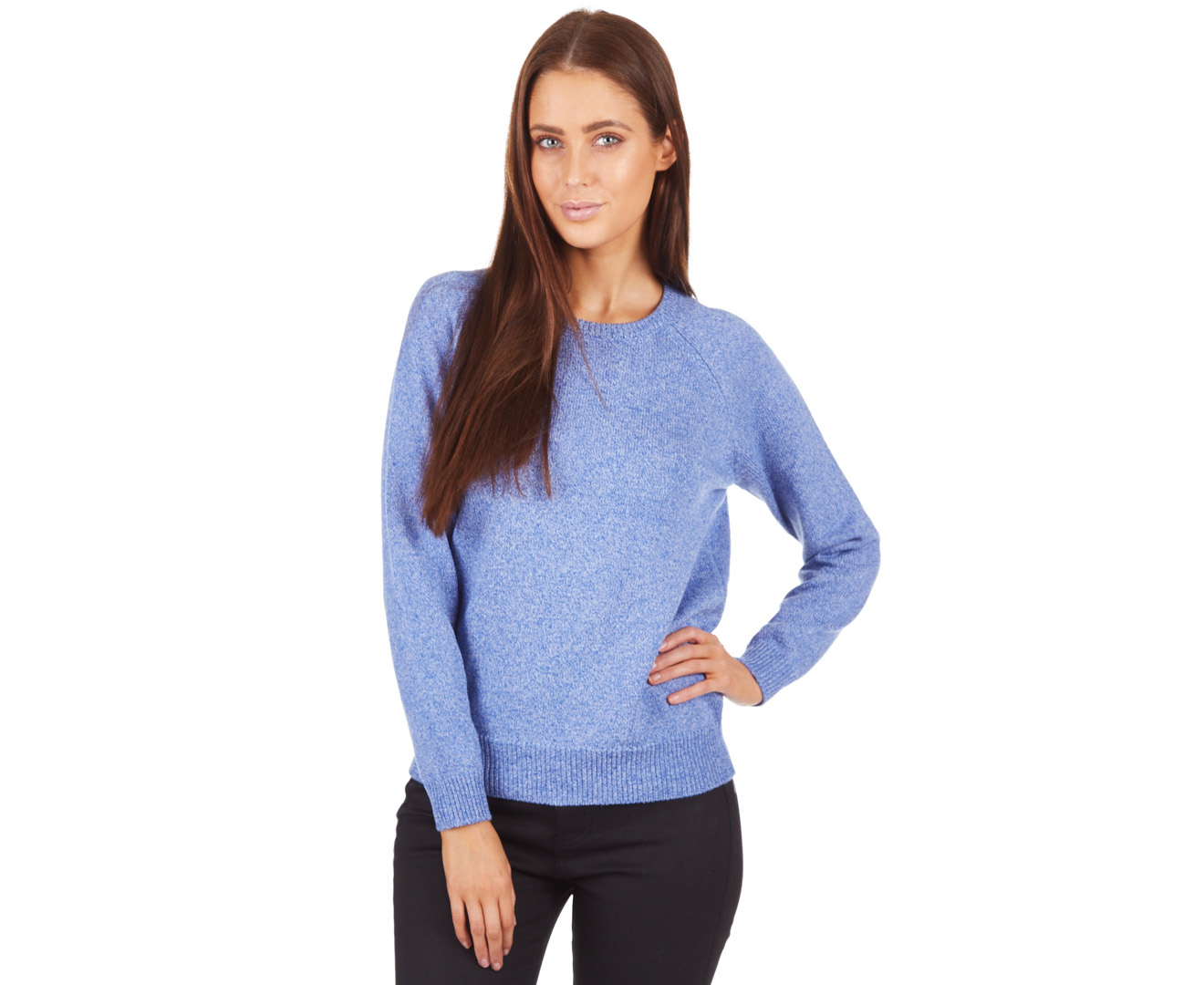 Elwood Women's Amelia Knit - Blue | Catch.com.au