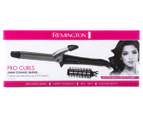 Remington 19mm Pro Curls Ceramic Hair Wand Styling Curler/Curling Iron Black