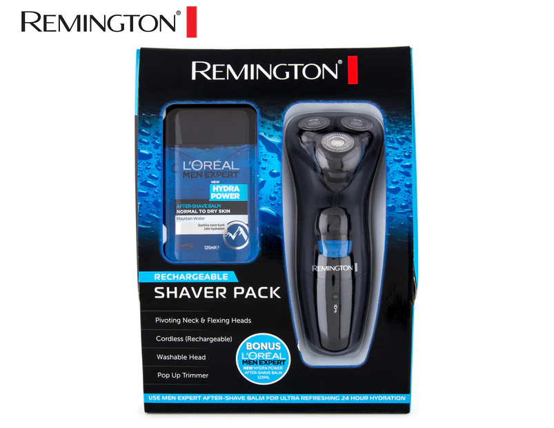 Remington Rechargeable Shaver Pack - Black 
