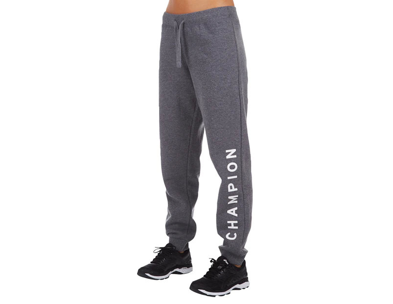 Champion Women's Block Cuff Pant - Charcoal Heather