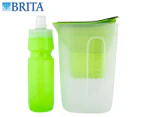 Brita Water Filter Jug & Bottle Bundle - Green