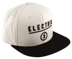 Electric Identity Corp Snapback Cap - White