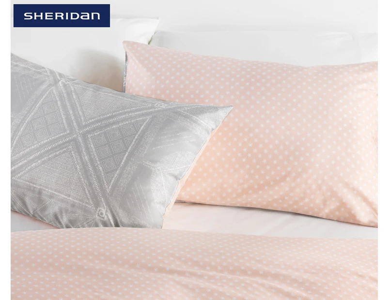 Sheridan Malani Standard Pillowcase Set - Platinum/Multi