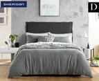 Sheridan Delaware Double Bed Sheet Set - Charcoal