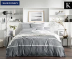Sheridan Sommers King Bed Quilt Cover - Monochrome