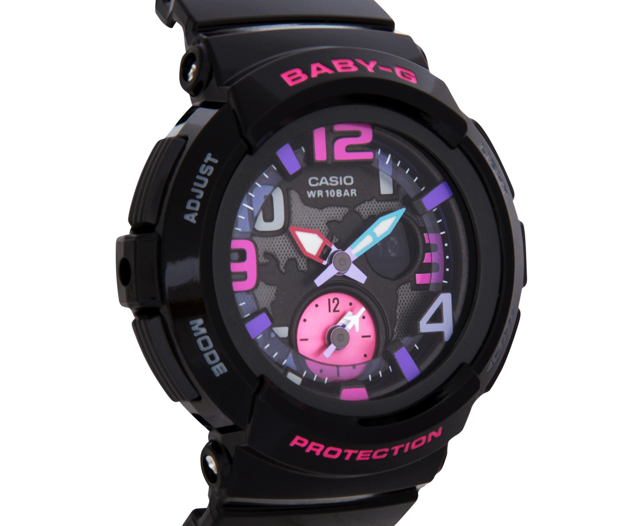 g shock black pink