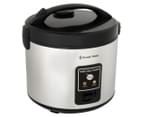 Russell Hobbs Family 10 Cup Rice Cooker - Black/Silver RHRC1 3