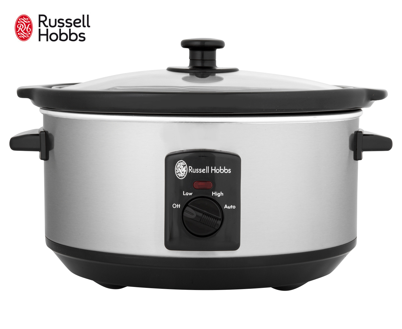 Russell Hobbs 3.5L Slow Cooker - Silver/Black