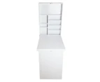Fold Away 156x78cm Wall Desk - White
