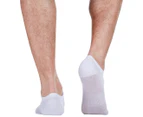 Russell Athletic Men's Concealed Sock 5-Pack - White