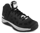 AND1 Men's Fantom Basketball Shoe - Black/Silver/White