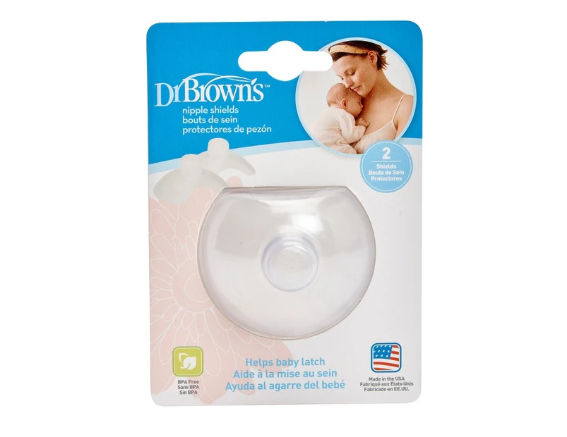 Dr Brown's Nipple Shields Pack of 2