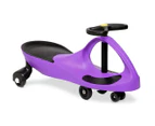 Pedal-Free Swing Play Car - Purple