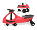 Pedal-Free Swing Play Car - Red