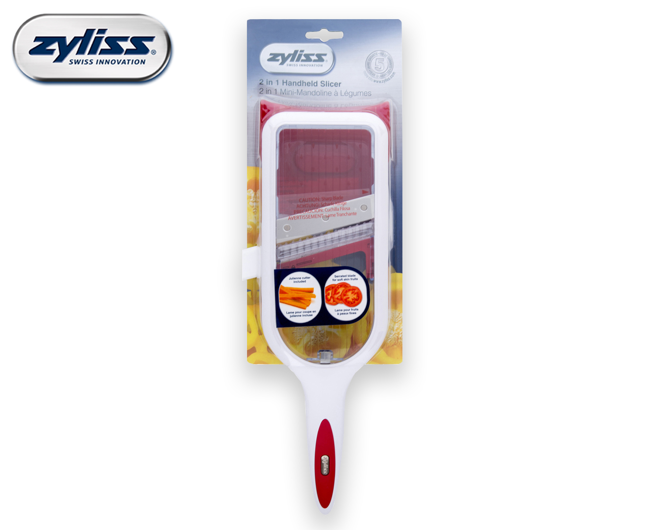 Zyliss 2 in 1 Handheld Slicer