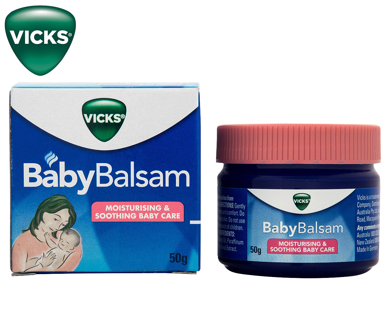 Vicks VapoRub Baby Balsam Ointment 50g