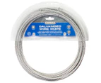 10 x Hardaz 10mx5mm Galvanised Wire Rope - Silver
