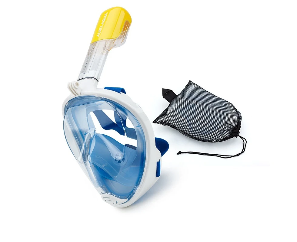 Blue Small / Medium Full Face Snorkel Mask