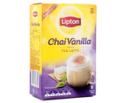 2 x Lipton Chai Vanilla Tea Latte 185g 8pk