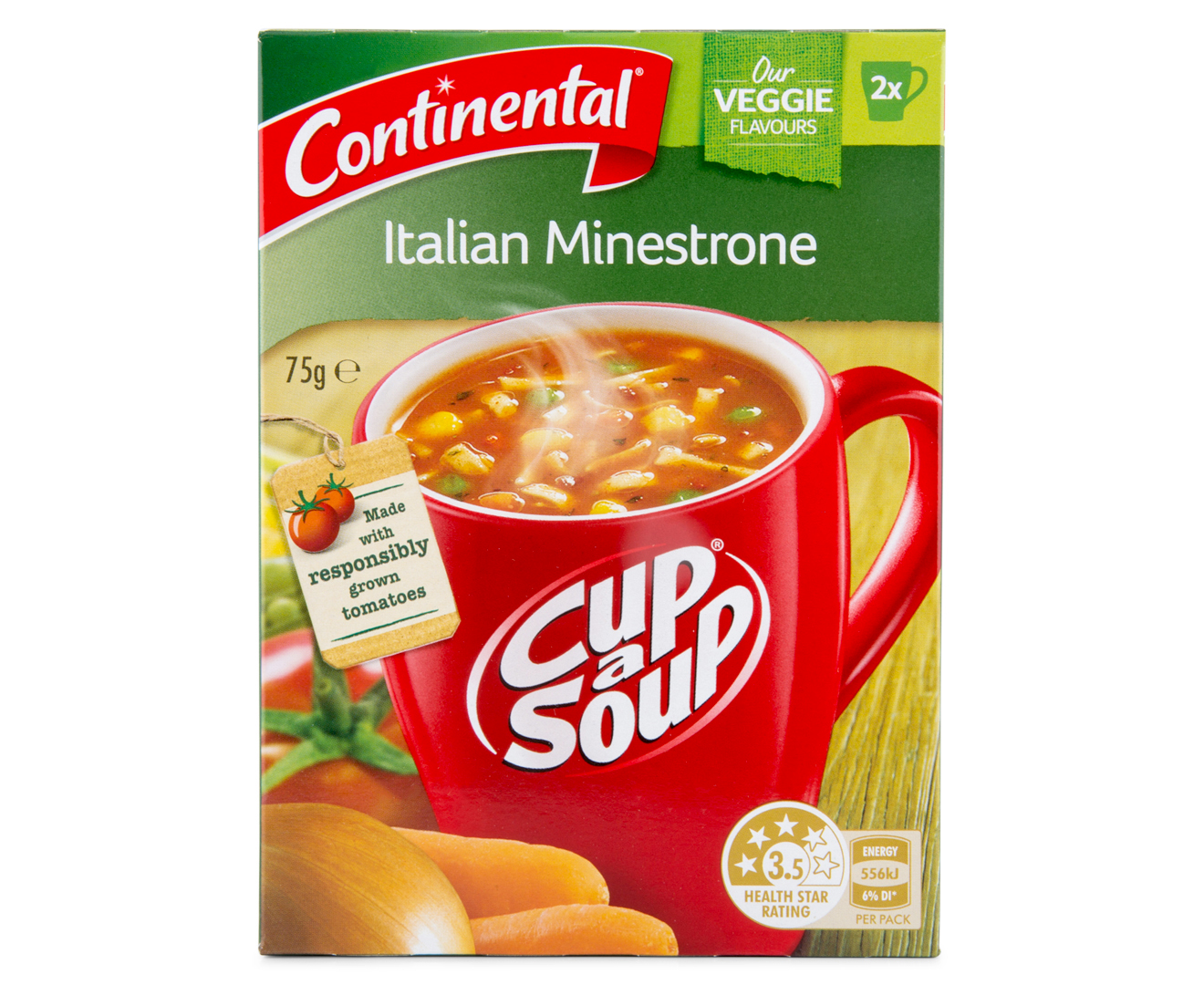 7 x Continental Cup A Soup Italian Minestrone 2pk