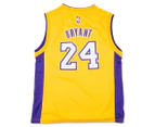 Adidas Kids' Replica Los Angeles Lakers Kobe Bryant Jersey - Yellow