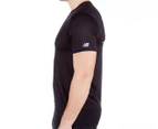 New Balance Men's Accelerate Short Sleeve Top - Black