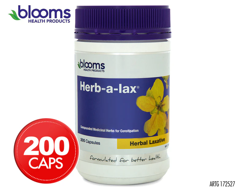 Blooms Herb-A-Lax 200 Caps