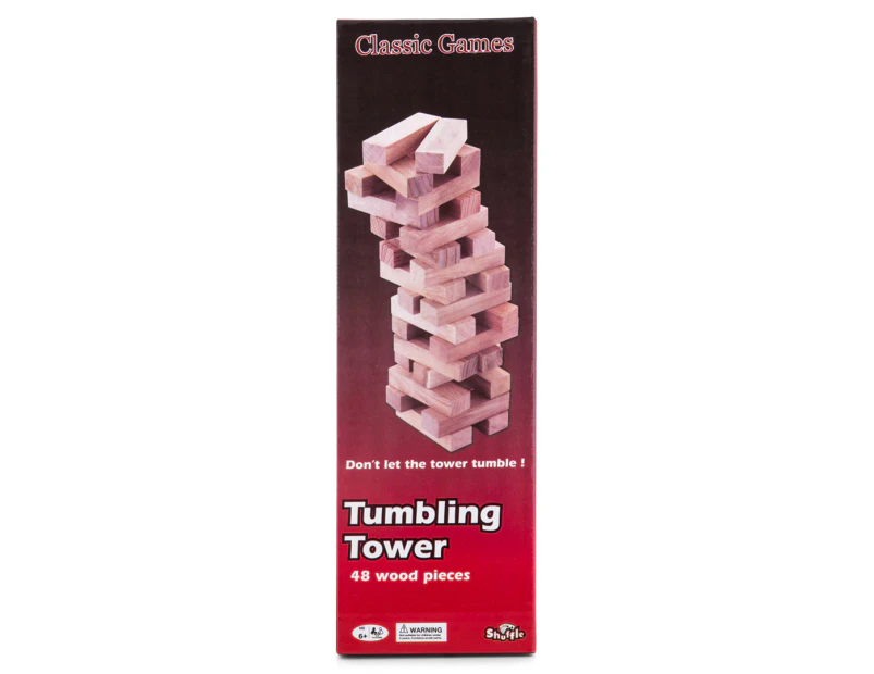 Shuffle Classic Games Tumbling Tower Game Set