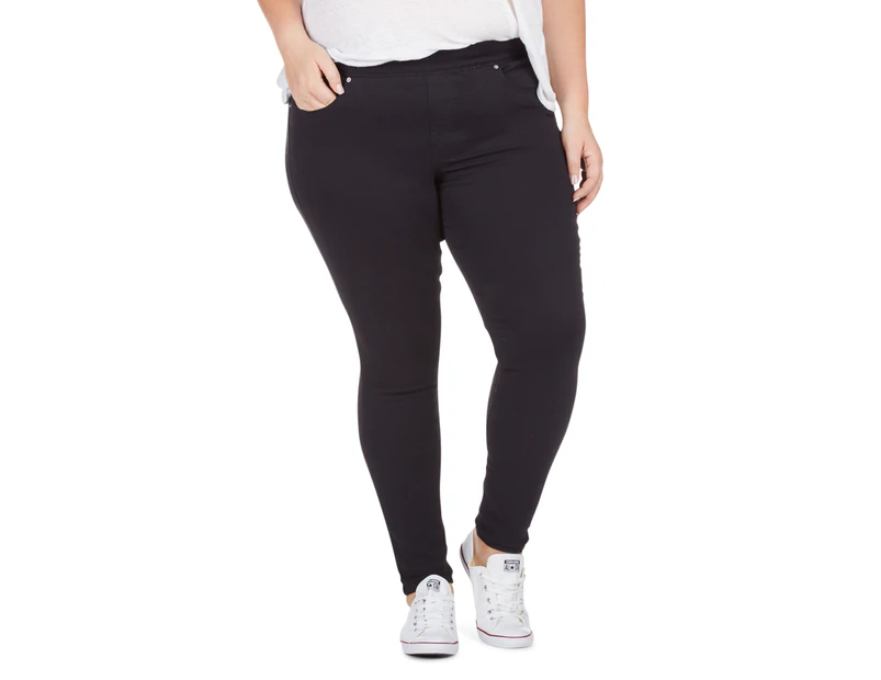 Levi's Women's Perfectly Shaping Pull-On Legging - Black Waves