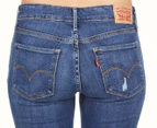 Levi's Women's 711 Skinny Jeans - Damage Is Done 