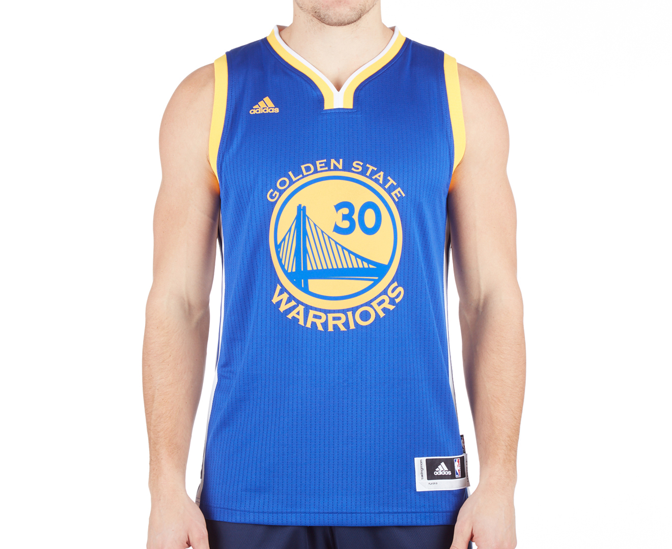 Adidas Men's NBA Swingman Golden State Warriors Stephen Curry Jersey ...