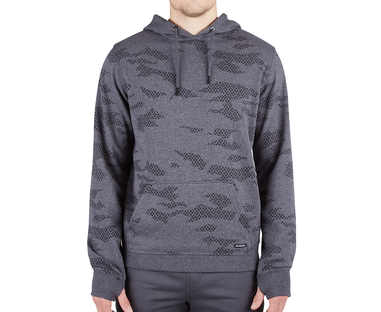 Russell Athletic Men's Digital Camo Print Hoodie - Deep Oxford | Www ...