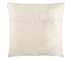 Vistara Sequin Cushion - White/Iridescent