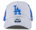 47 Brand LA Dodgers Flagstaff Clean Up Cap - Grey/Royal Blue
