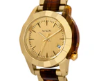 Nixon Women's 49mm Monarch Watch - Gold/Molasses