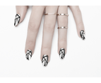 PS.Nails Wrap-Fractured Gems Collection-Silver Ore 2