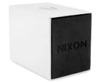 Nixon Women's 26mm Small Time Teller Watch - Silver/Neon Pink