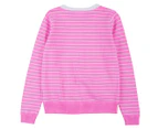 Baby Girls' Carly Rose Striped Cardigan - Wild Orchid