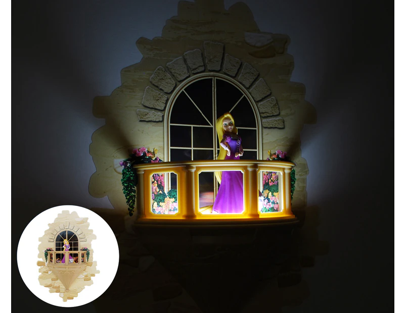3D Light LED FX Disney Princess Rapunzel Nightlight - Multi 