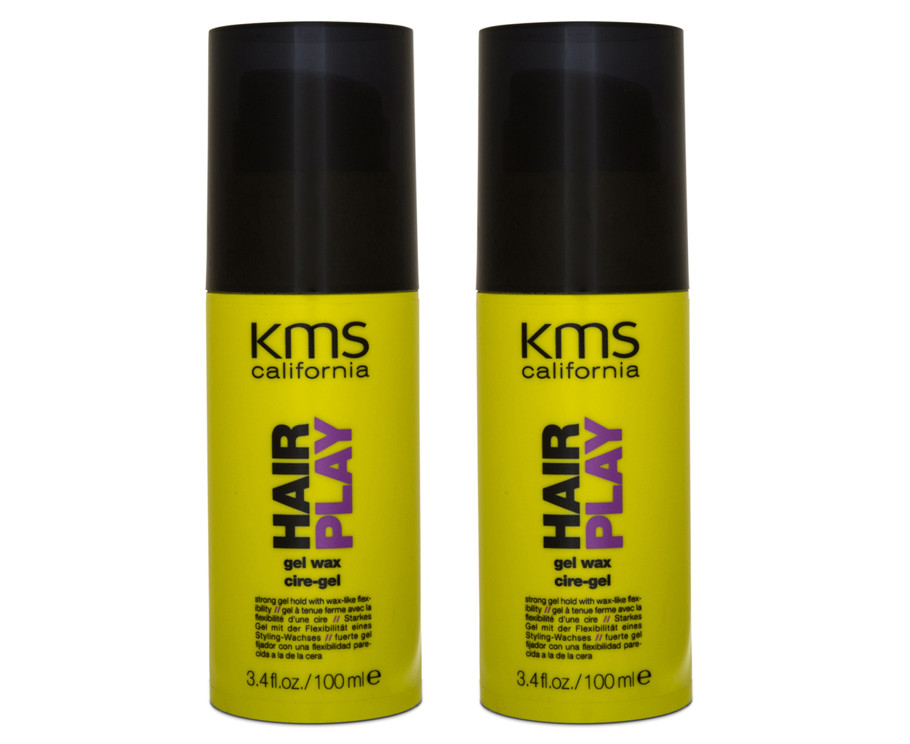 2 X Kms California Hair Play Gel Wax 100ml Catch Com Au