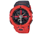 Casio G-Shock Men's 58mm GA500P-4A Watch - Black/Red