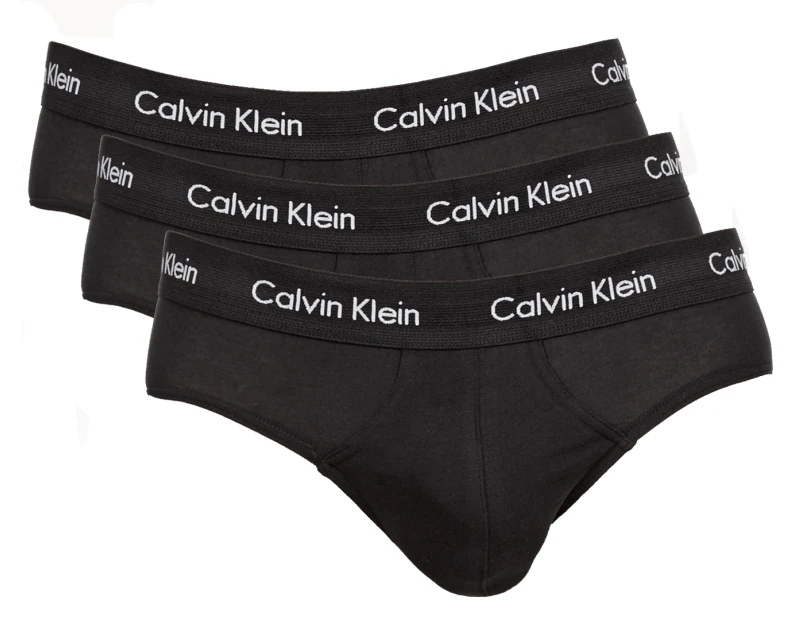 Calvin Klein Underwear HIP BRIEF 3 PACK - Briefs - dark grey/white