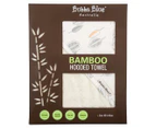 Bubba Blue 80x80cm Bamboo Hooded Leaf Towel - White