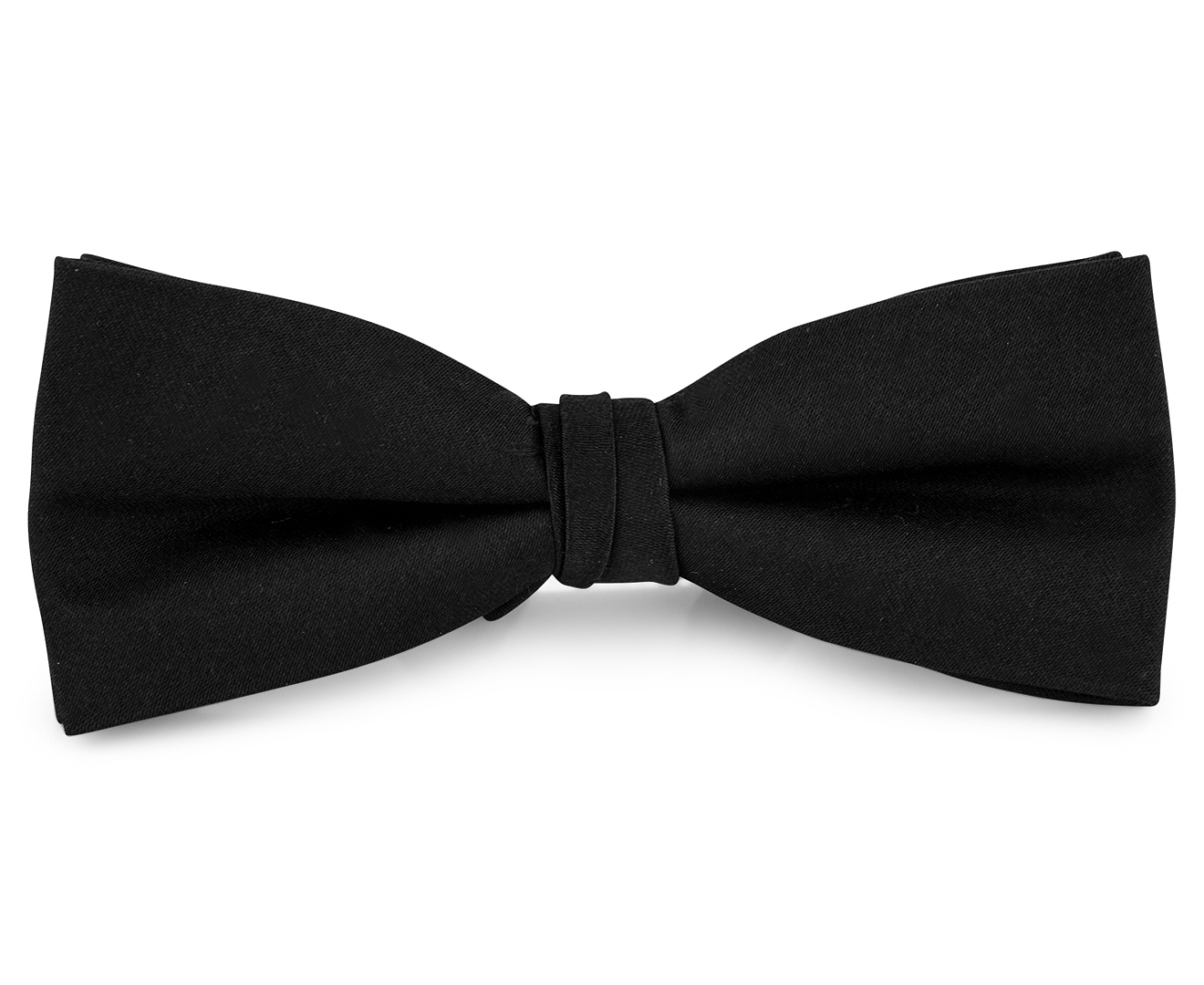 Ben Sherman Men's Satin Bow Tie - Black | Catch.com.au
