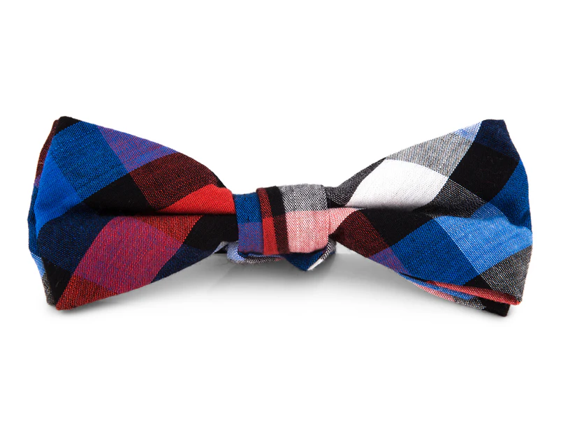 Ben Sherman Men's Cotton Bow Tie - Red